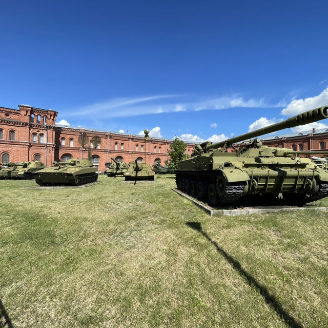 Artillery museum in Saint Petersburg 