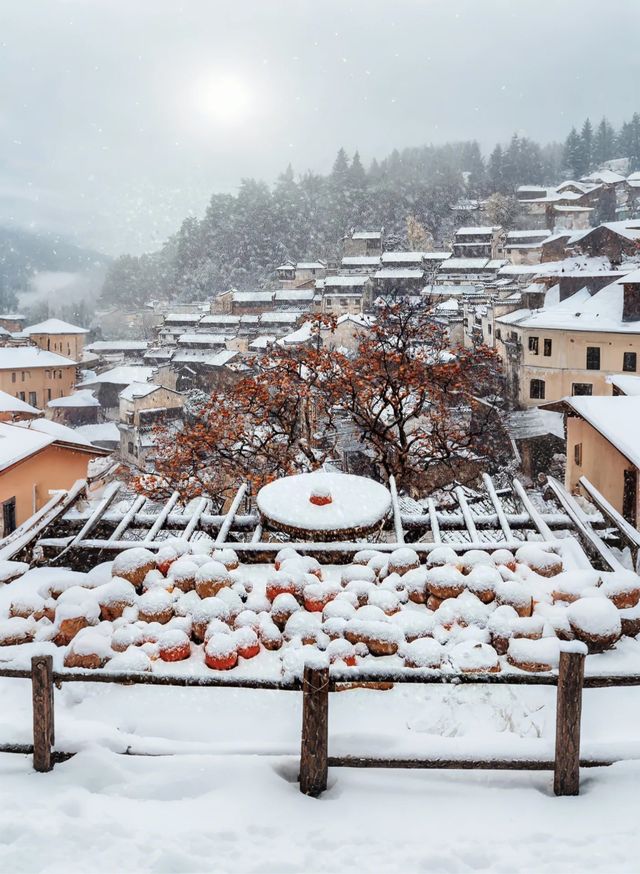 江西的雪景，讓你見識南方雪域的極致浪漫！