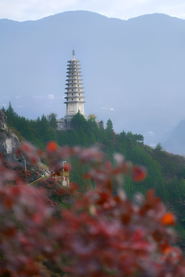 巫山紅葉‖文峰觀紅葉自駕攻略。