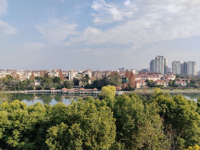 南京｜城市中的寧靜之地——月牙湖公園