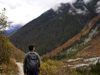 Shy glaciers of Glacier Natl Park 🙈