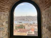 Istanbul's Stunning Cityscape from Galata Tower