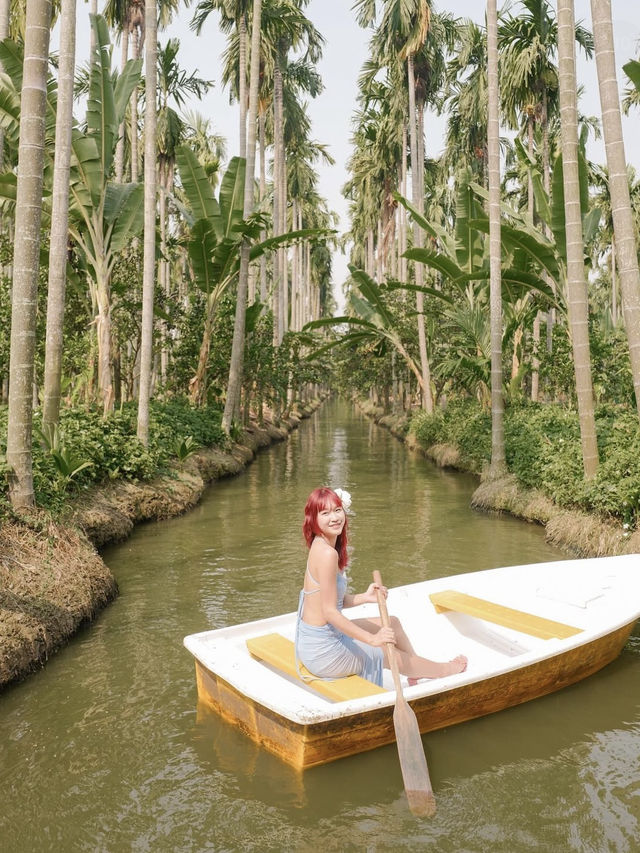 曼谷近郊🇹🇭 熱帶雨林划船cafe🌴