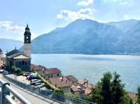 Along a beautiful lake Como 