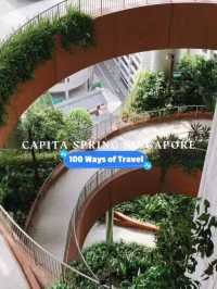 Sky Garden at Capita Springs in Singapore is Stunning 🇸🇬