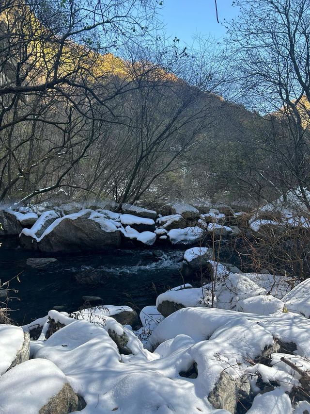 雪後的少華山雪景美爆了