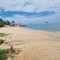 A Pristine Quiet Beach In Huahin