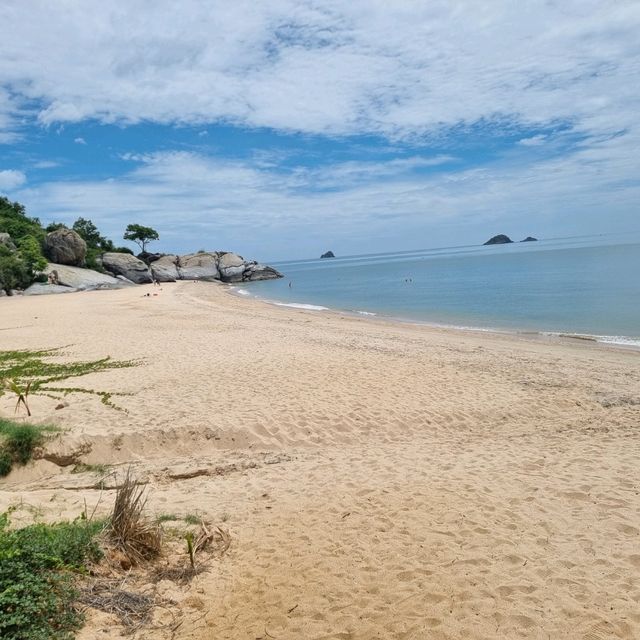 A Pristine Quiet Beach In Huahin