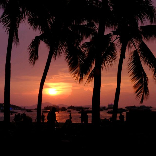 🇹🇭🇹🇭夕陽下的Pattaya🇹🇭🇹🇭🌄