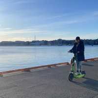 Scooting around Oslo!