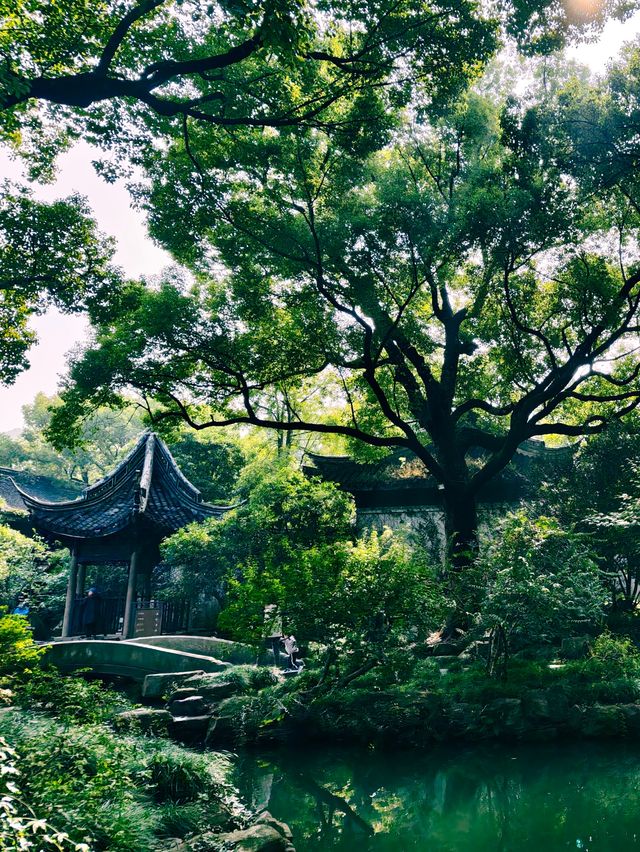 寄暢園，無錫唯一的明代古典園林。