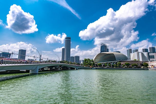 魚尾獅公園：新加坡標誌性城市建築群，寒冬度假的不錯之選！