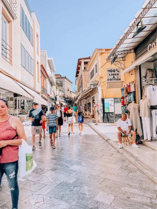 Having a walk in Plaka, Athens | Greece