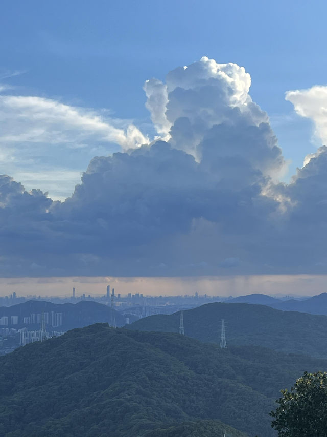 廣州｜ 黃埔油麻山森林公園。