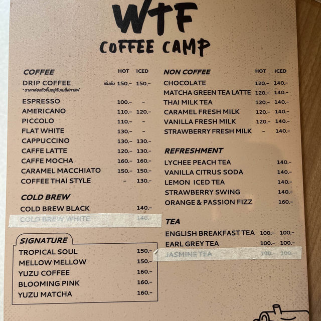 WTF coffee camp