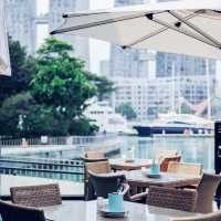 Lunch by the Keppel bay at Prive 