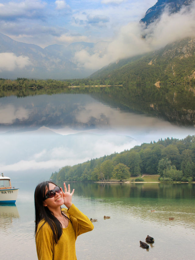 Embracing Serenity: Immersed in Nature at Lake Bohinj