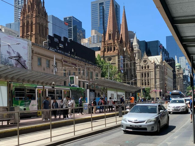 The Iconic Train Station in Australia