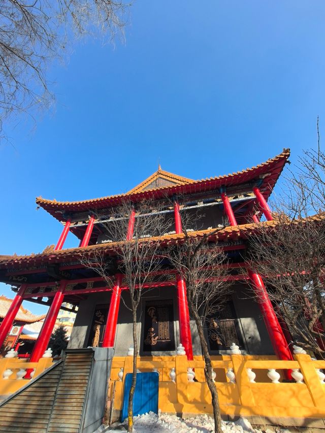 冬日到極樂寺，尋一抹禪意暖光