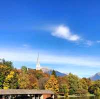 Lake bled is so beautiful in autumn 