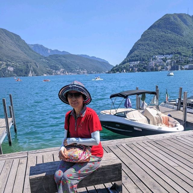 南阿爾卑斯山著名的度假勝地：盧加諾湖 Lake Lugano