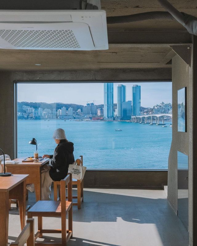 Discover Busan's Top-Ranked Seaside Café!