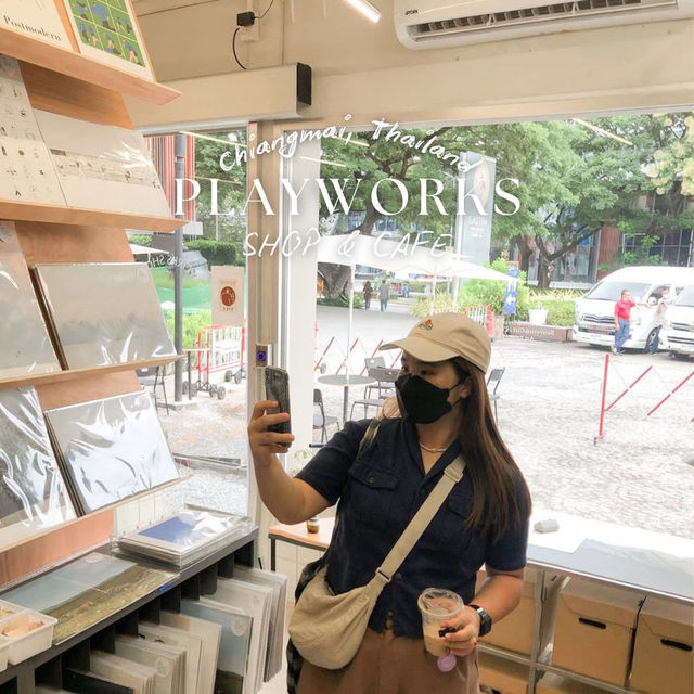 Playworks•Shop&Cafe__in CNX 🥤📝🎨