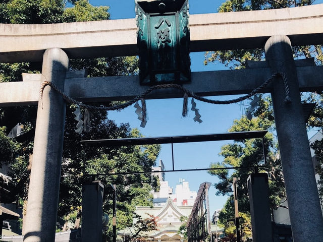 神社的靜謐心跳：難波八坂神社的秘境之旅