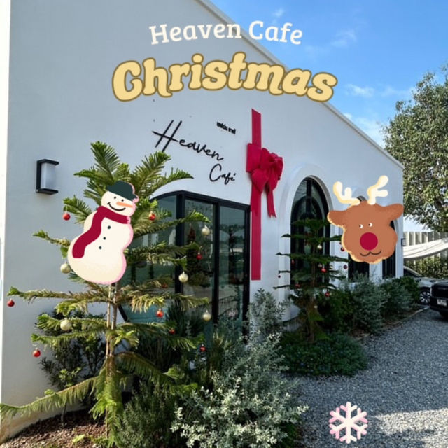 คาเฟ่ธีมคริสต์มาส “Heaven Cafe “ 🎅🏻