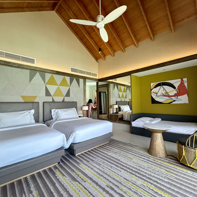 Overwater room to complement your holiday