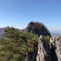 Naejangsan hiking trails in autumn