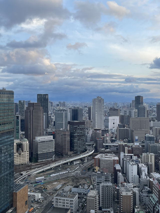 Umeda Sky Building🏙️☁️✨ Where Earth Meets Sky in Osaka