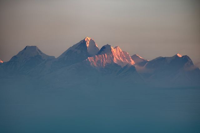 在尼泊爾納加闊特看雪山，山川湖海，人間值得！