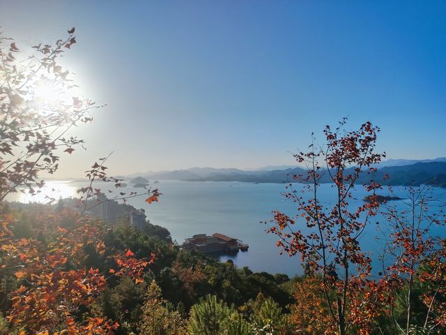 千島湖天屿山日落