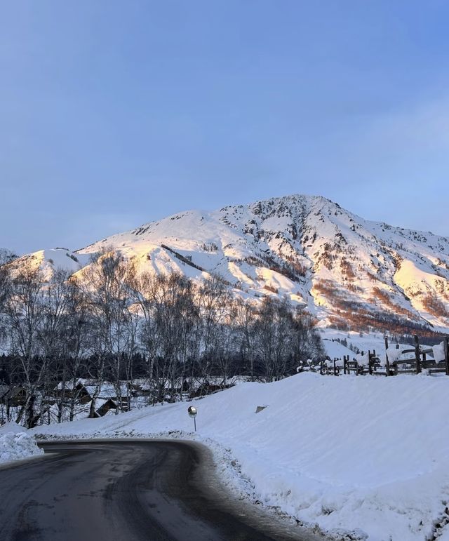 不為打卡的旅行｜在雪山下散散步