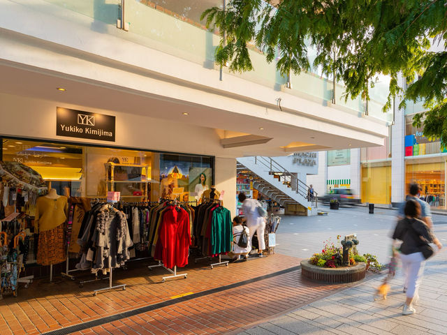 Shopping street in Yokohama