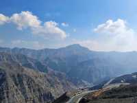 The longest zipline at Jebel jais, UAE