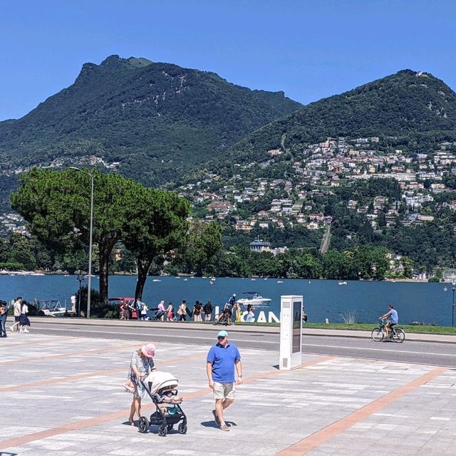 南阿爾卑斯山著名的度假勝地：盧加諾湖 Lake Lugano