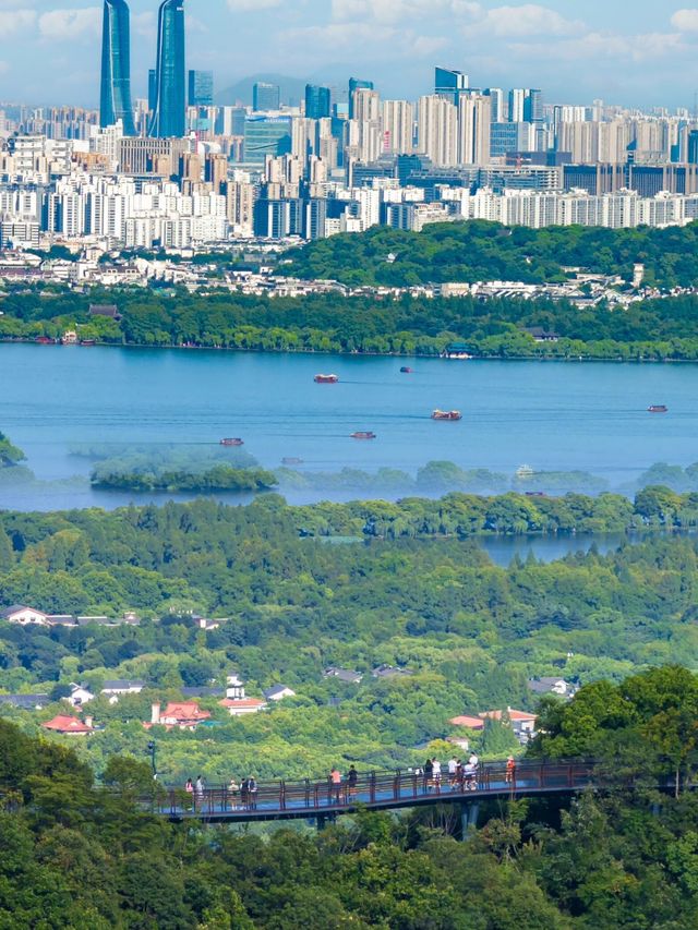 杭州最治愈的登山徒步路線趕緊收藏