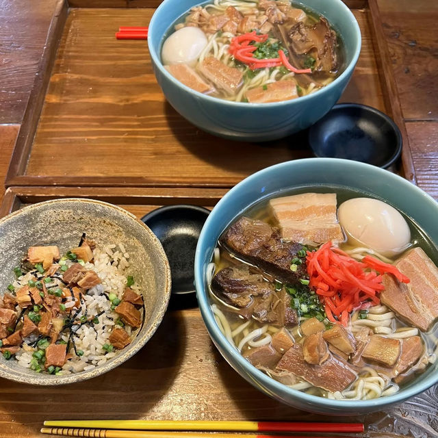 創作沖縄そばが楽しめるお店🍜