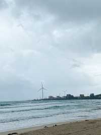 Charming Beach with Windmills: Great Place to Surf