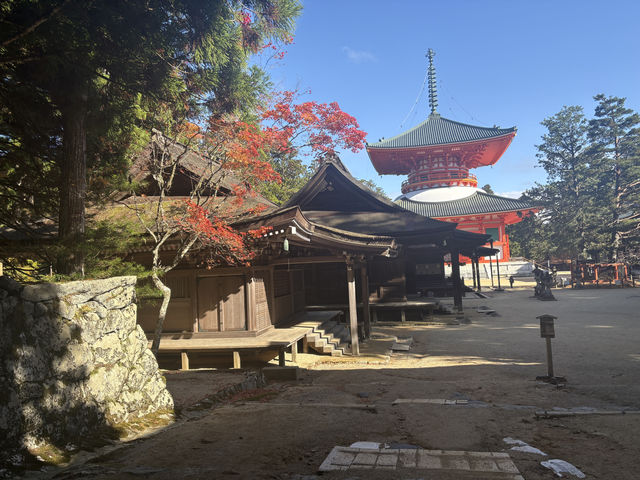 高野山——避開人流，和歌山縣的賞楓好地。