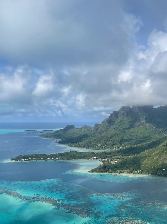 大溪地 - 波拉波拉，不愧是海島天花板。