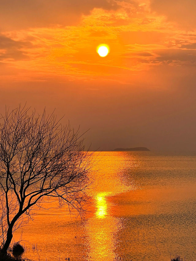 西山島 | 橘子海日落，一場視覺的盛宴