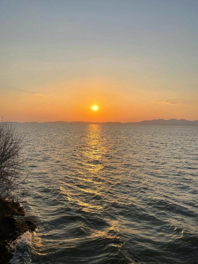 西山島 | 橘子海日落，一場視覺的盛宴