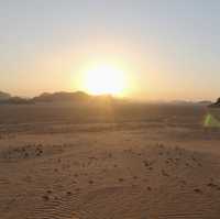 Watching the Sunset at Wadi Rum