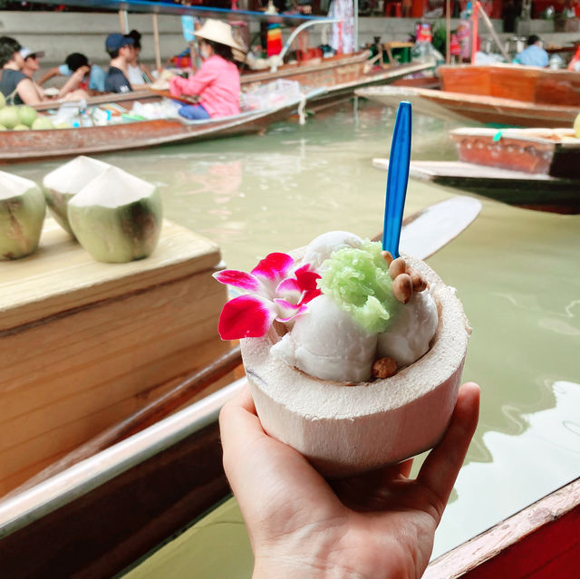 🇹🇭 Boat Ride  🔝 Local Floating Market