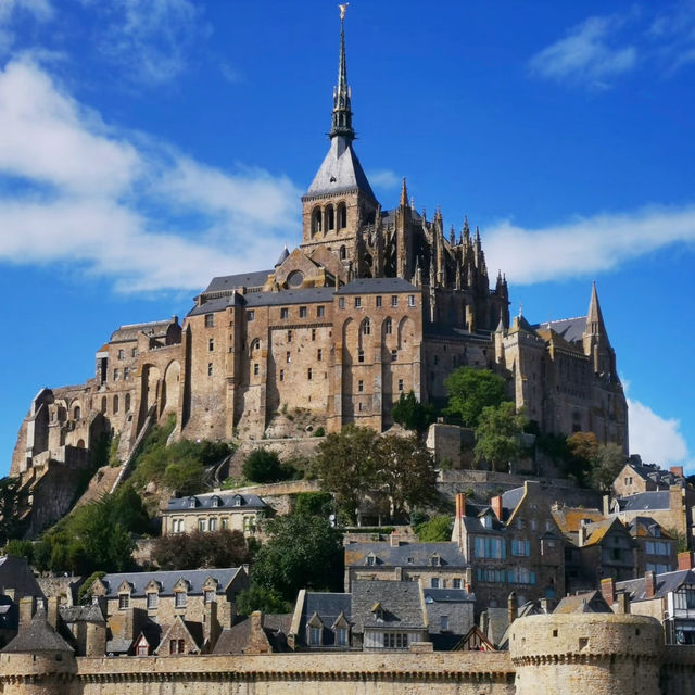 Enchanted Tides: A Day at Mont Saint-Michel, France