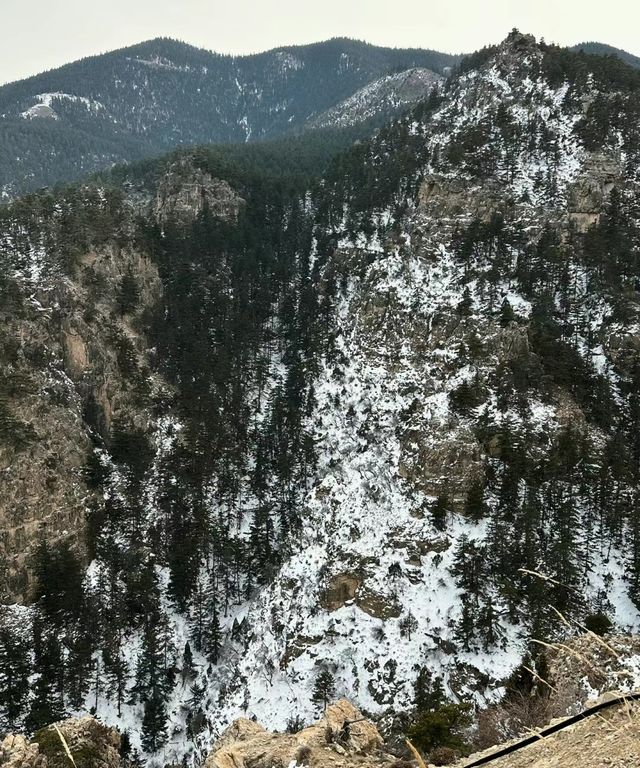 寧夏旅遊|賀蘭山的雪景沒讓我失望，美呆了