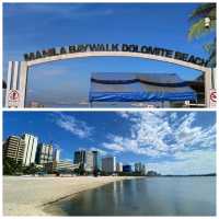 Manila Baywalk Dolomite Beach 看日落